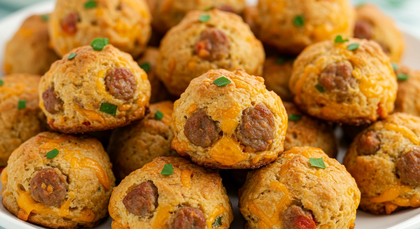 Quick Sausage & Cheese Party Balls - tertiary view